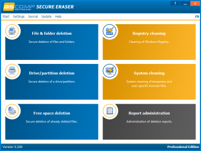 完全擦除硬盘数据 Secure Eraser Professional v6.104