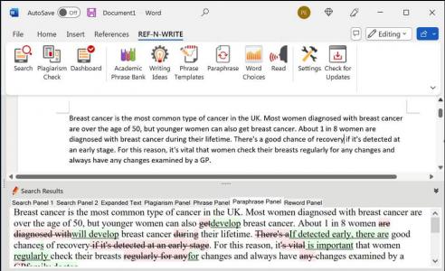 Microsoft Word 插件 Ref-n-write v6.2