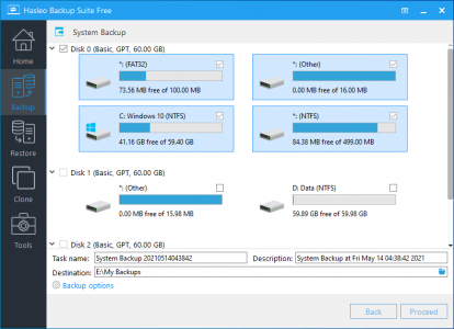 Windows备份和恢复软件 Hasleo Backup Suite v4.4