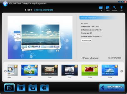 iPixSoft Flash Gallery Factory v3.7.0