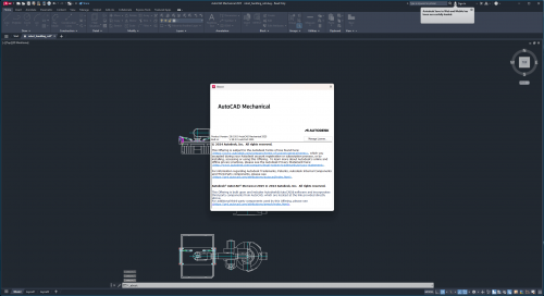 CAD机械版 Autodesk AutoCAD Mechanical 2025 x64 (Eng)