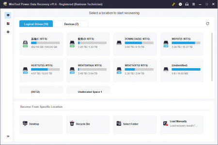 数据恢复软件 MiniTool Power Data Recovery v11.9