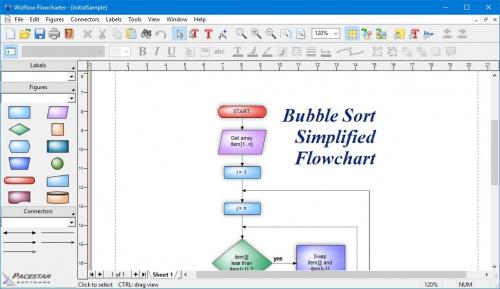 流程图和图表绘制工具 WizFlow Flowcharter Professional v7.25.2195