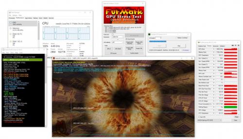 显卡压力测试烧机软件 Geeks3D FurMark v2.2.0.1