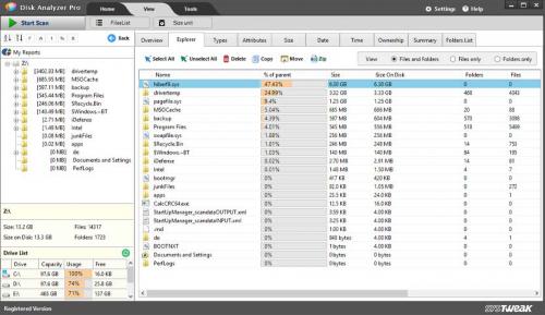 磁盘分析器专业版 SysTweak Disk Analyzer Pro v1.0.1400.1310