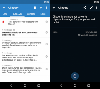 剪贴板管理 Clipboard – Copy & Paste v1.0.12 + Clipboard – Copy Paste & Notes v4.13.0 + Clipper+ v3.0.5 + Clipboard Manager – Copy History Support v5.5.0 + Cl