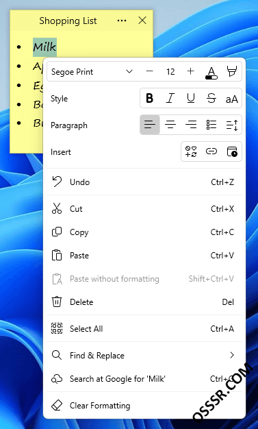 Simple Sticky Notes 6.4 桌面便签绿色版