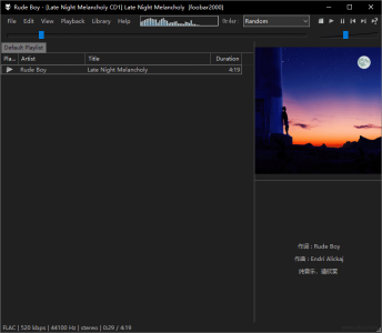 foobar2000 v2.1.4/2.2 Preview 英文便携版