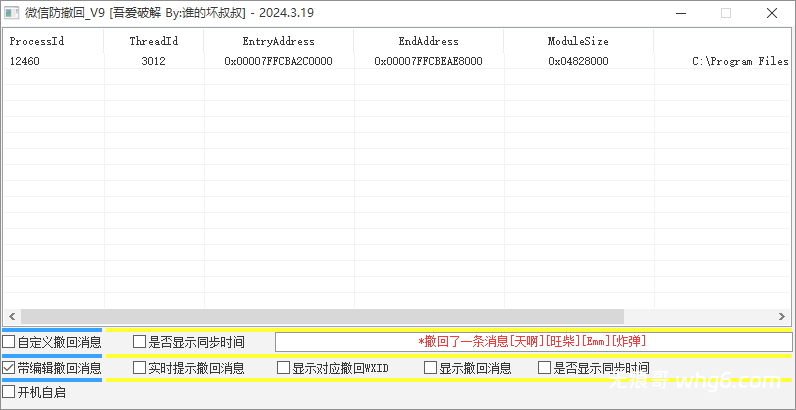 Windows微信多开防撤回插件 v10.1.0 绿色版